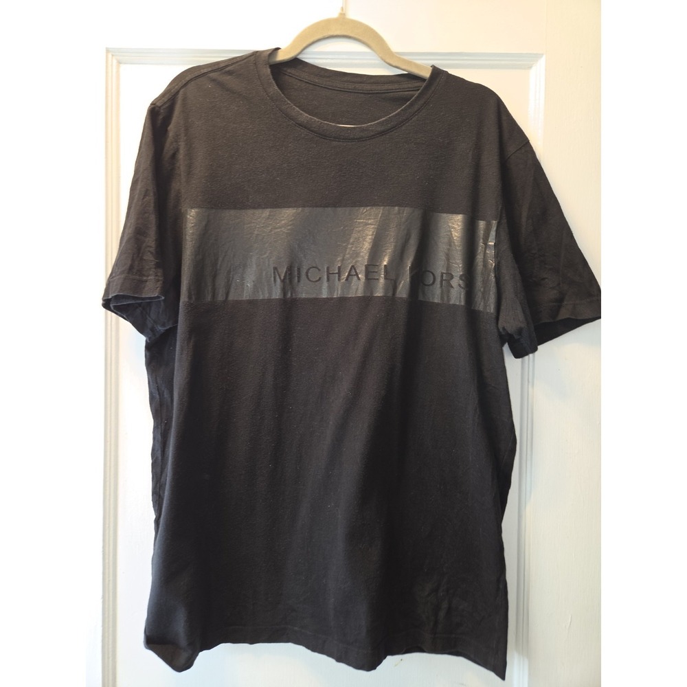 Men's Black Michael Kors Tshirt.  L